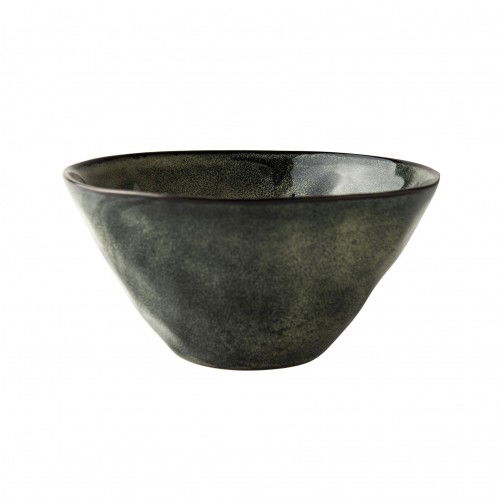 Miska / Salaterka kamionkowa ORGANIC HAND MADE CIEMNOZIELONA 0,5 l