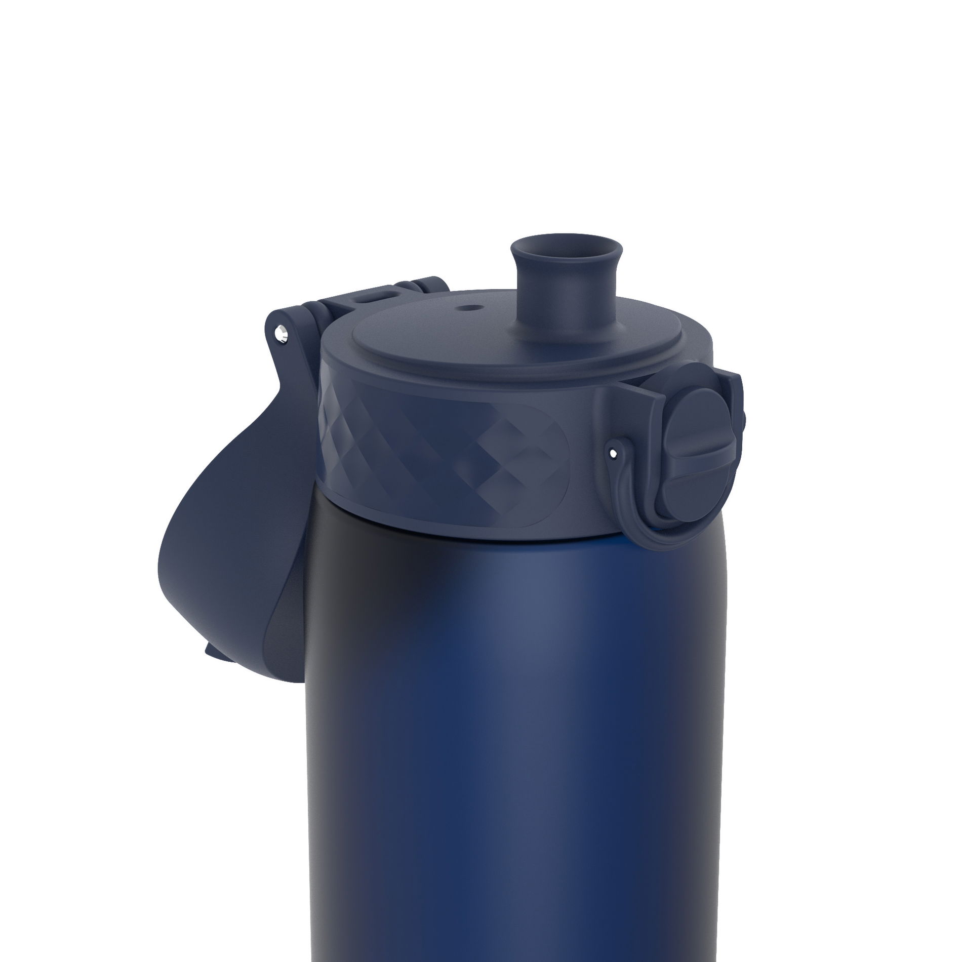 ION8 Recyclon Navy 0,5 l - butelka / bidon na wodę ze słomką