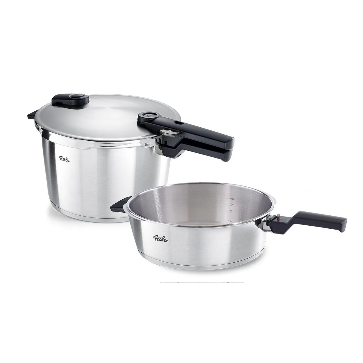 FISSLER Vitaquick Premium 2 ks - tlakové hrnce z nerezové oceli