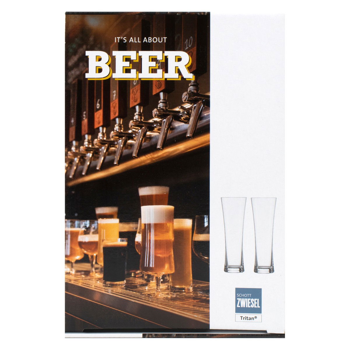 Sada 2 sklenic na pivo IT''S ALL ABOUT BEER - SCHOTT ZWIESEL (Nové)