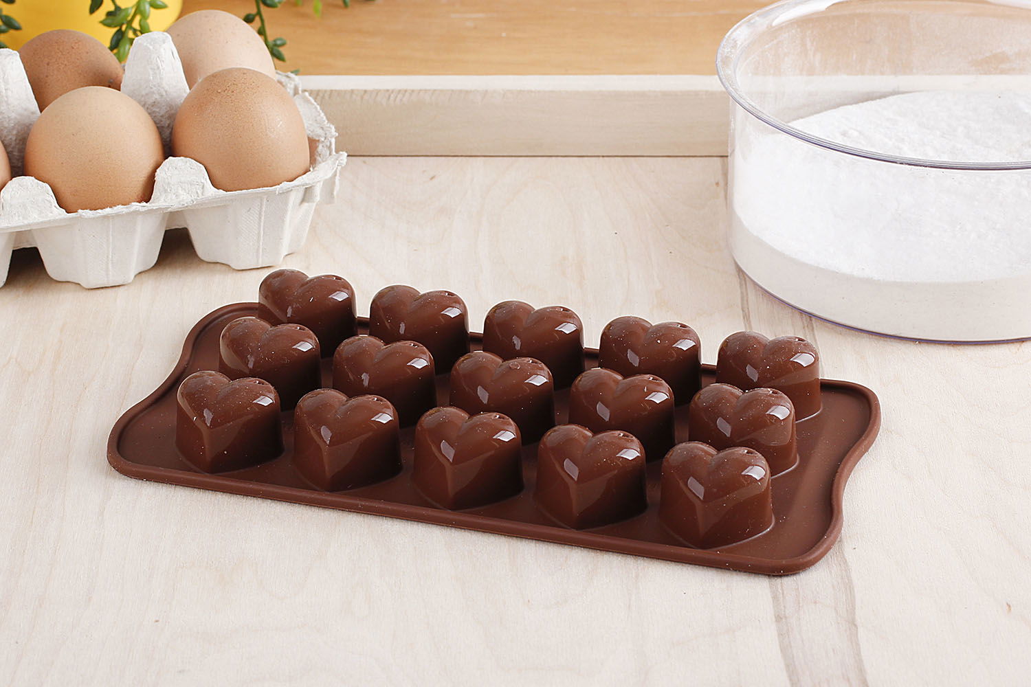 SILIKOMART Monamour - silikónová forma na čokoládové pralinky a bonbóny