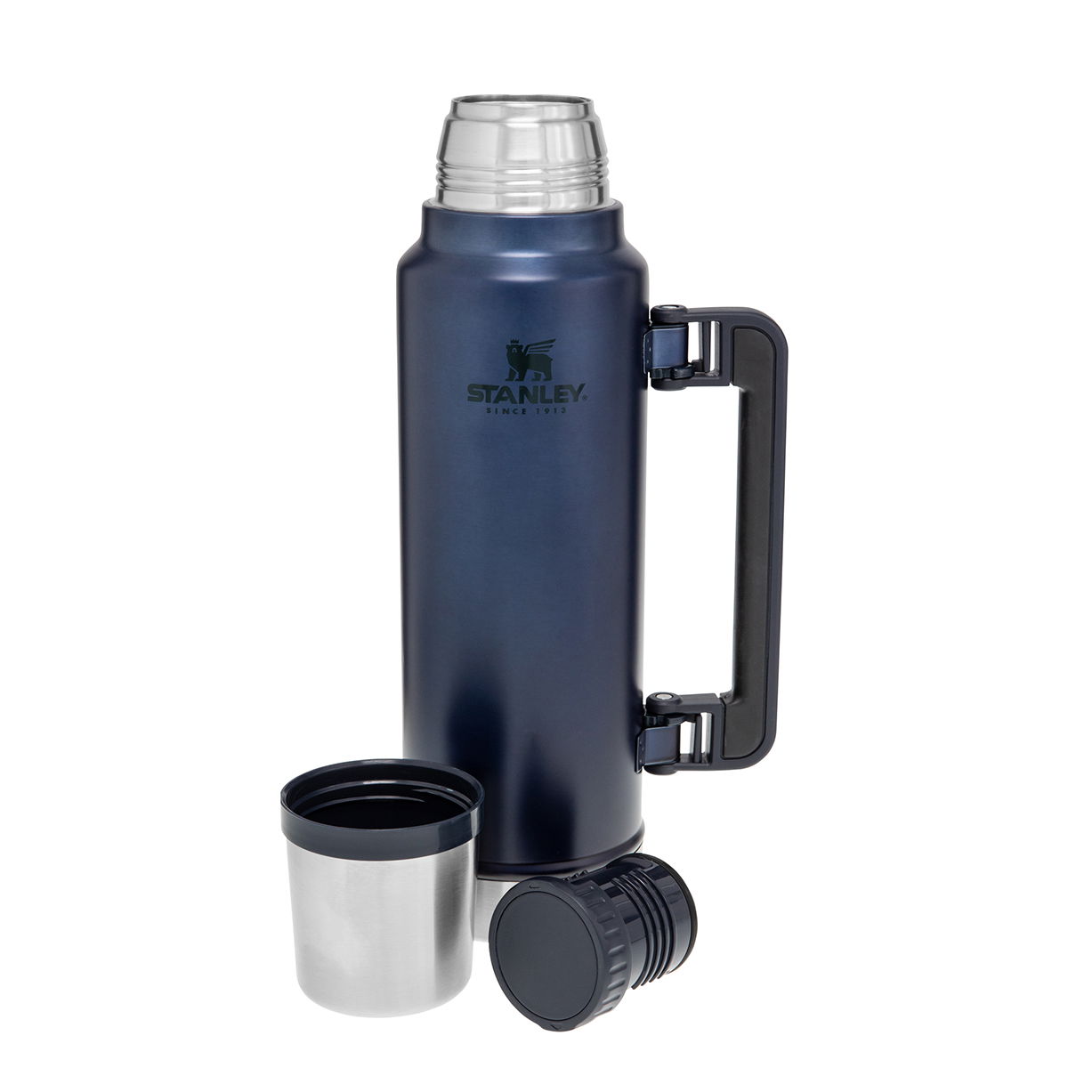 STANLEY Legendary Classic 1,4 l v barvě námořnické modři – ocelová, vakuová termoska na čaj a kávu