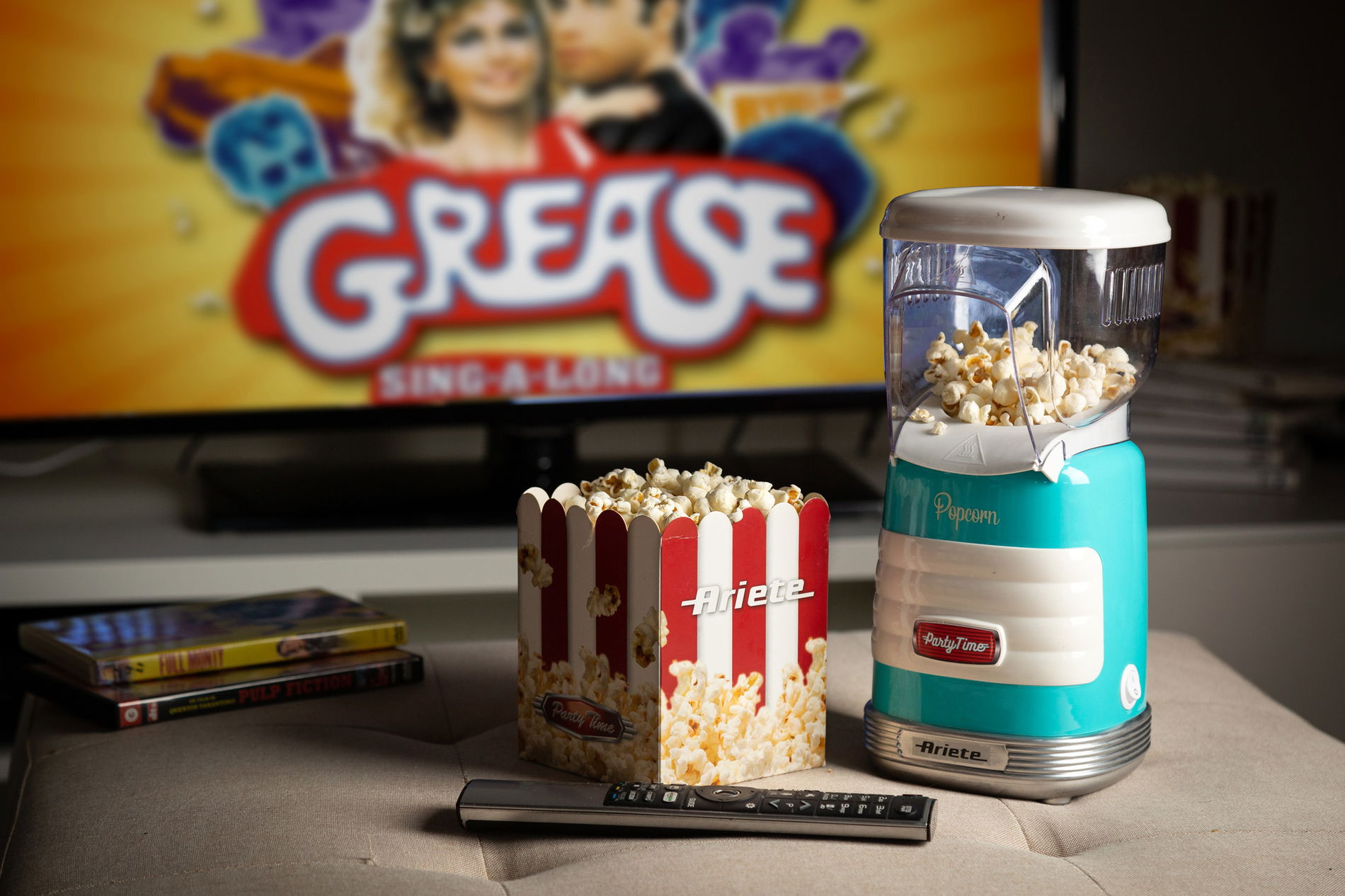 ARIETE Party Time Popcorn Maker 1100 W tyrkysová - popcornovač