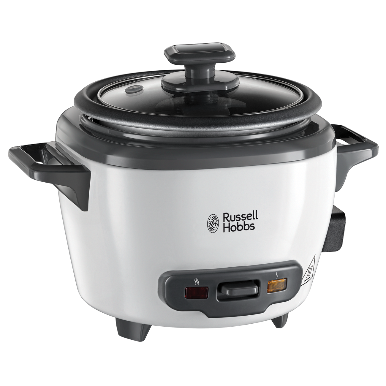 RUSSELL HOBBS Malý ryžovar 200 W biely - elektrický oceľový hrniec na varenie ryže