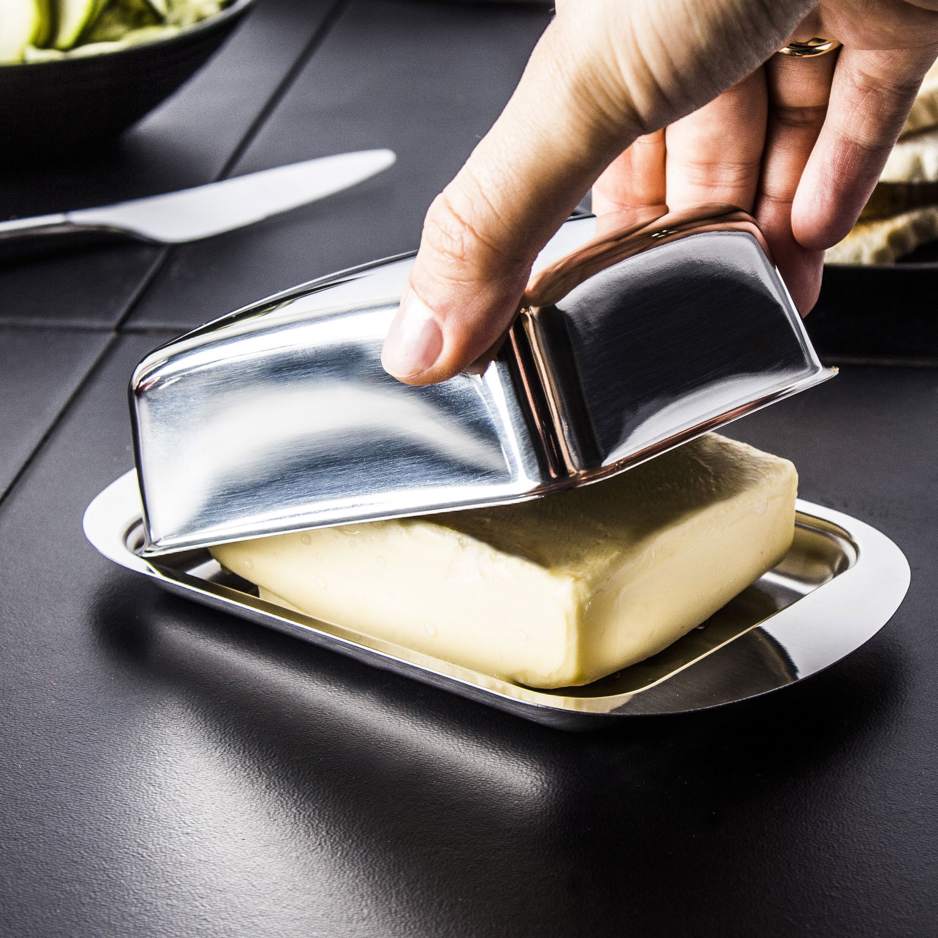 Miska na máslo TESCOMA Grand Chef z nerezové oceli