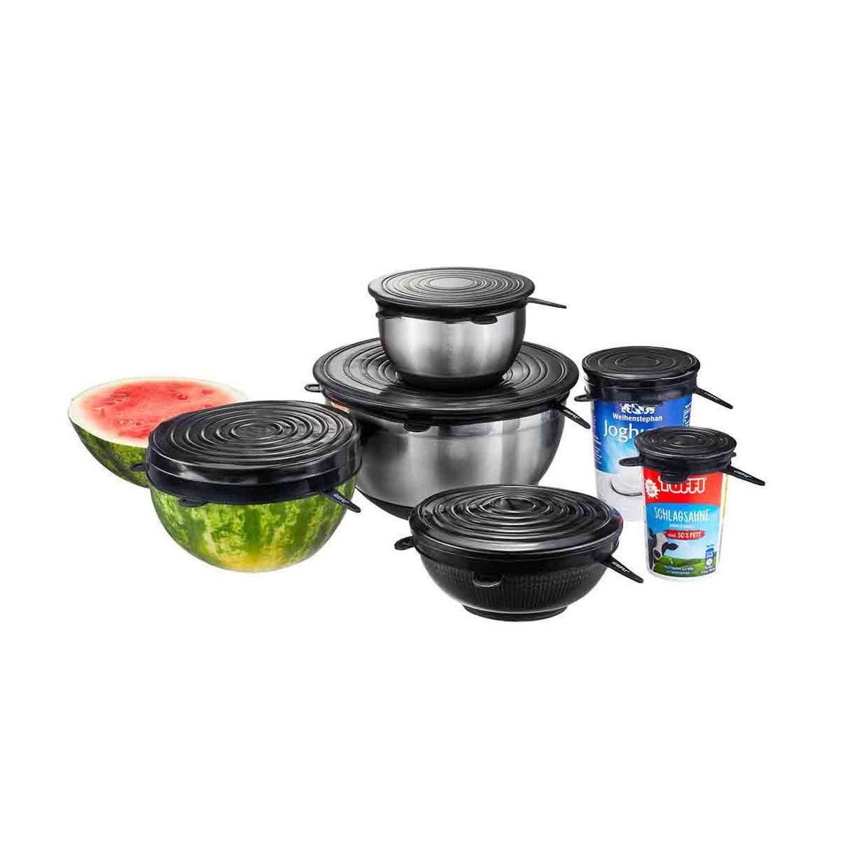GEFU Flexifresh 6 ks - silikonové pokličky