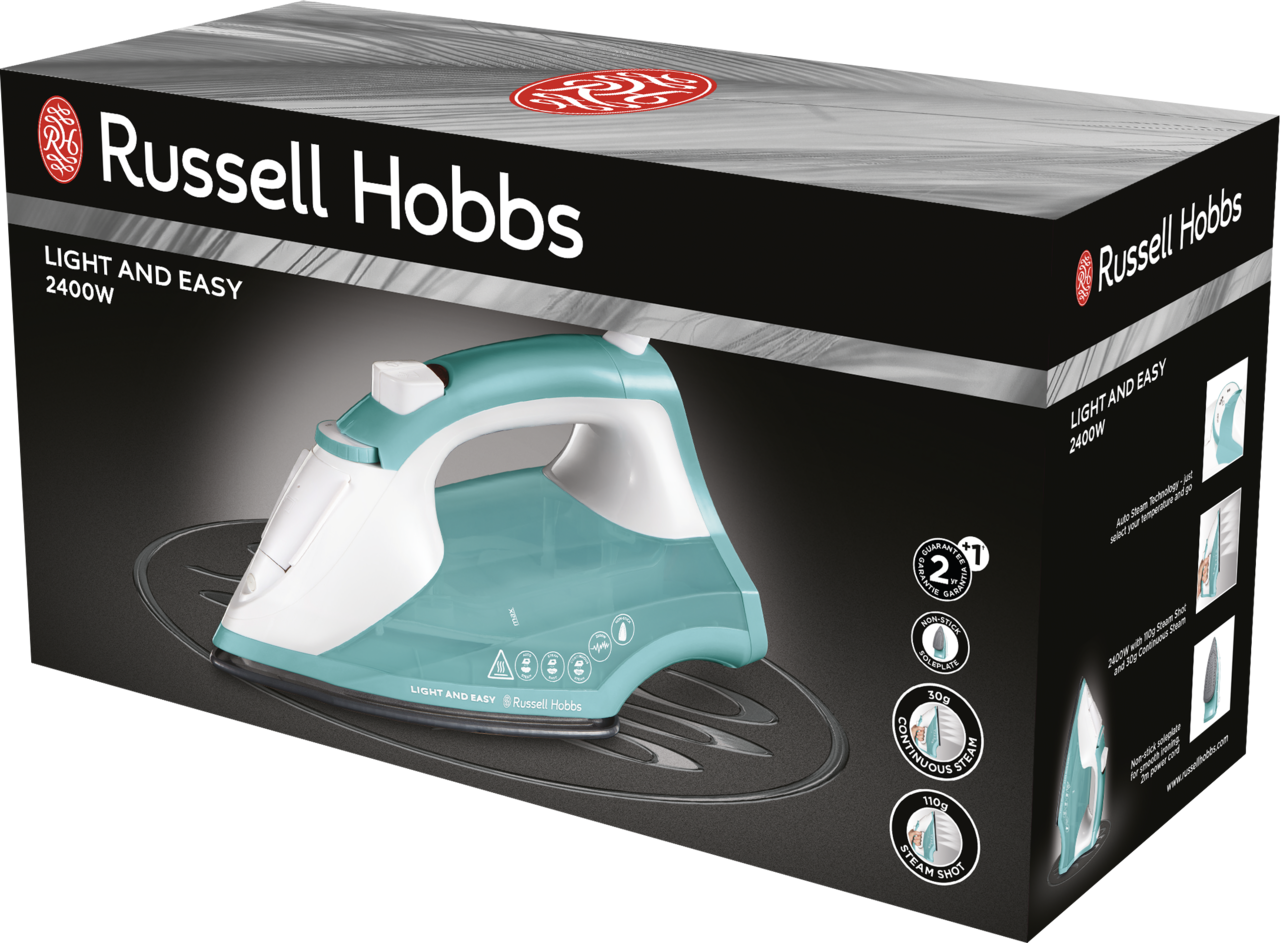 RUSSELL HOBBS Light And Easy 2400 W - napařovací žehlička