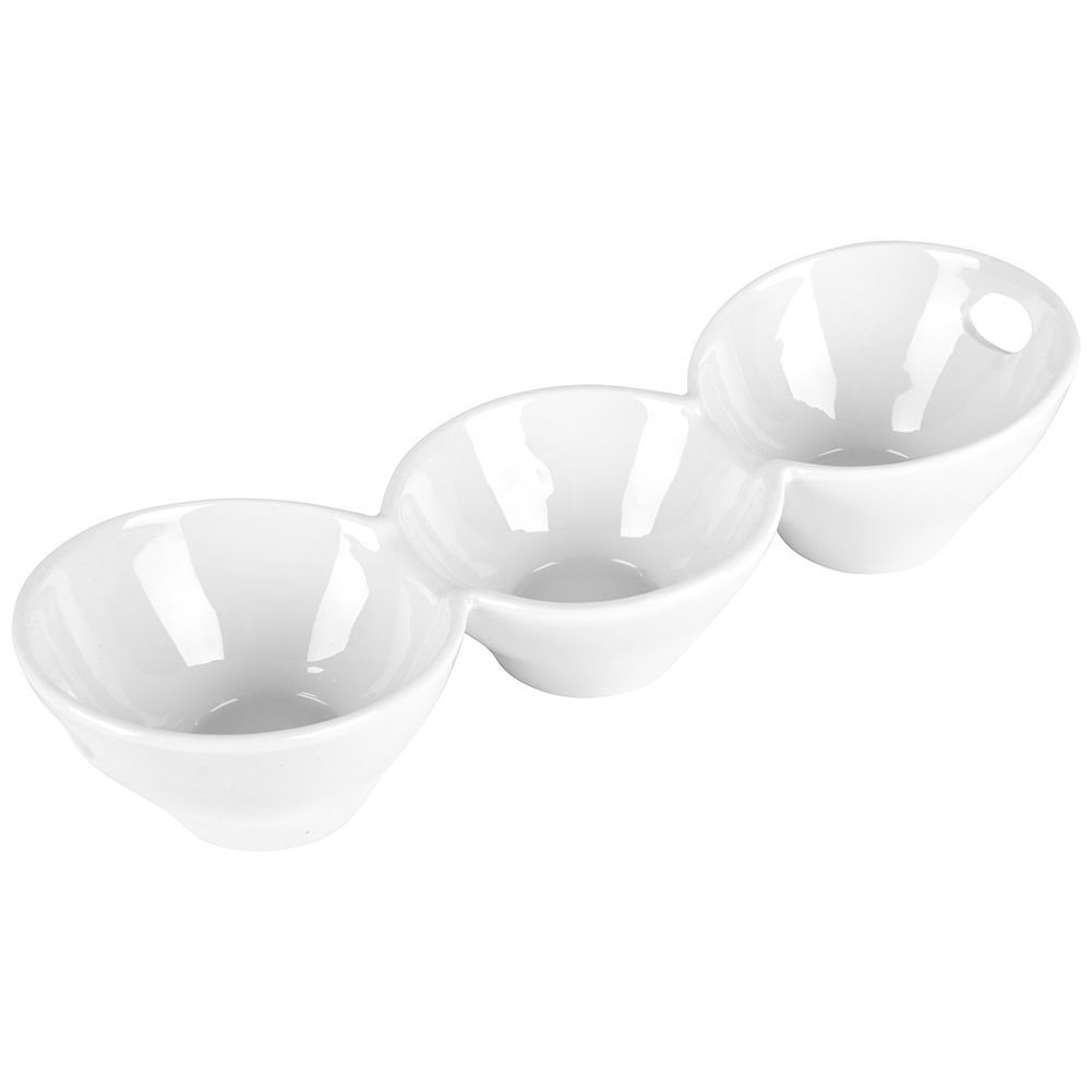 Miseczka do dipów i na przekąski porcelanowa 220 ml