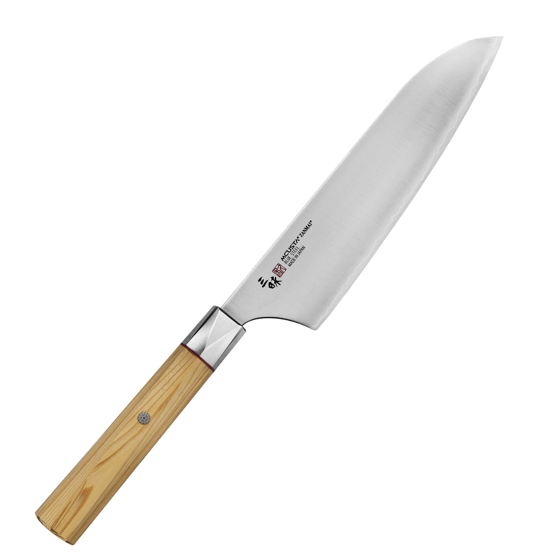MCUSTA Zanmai Beyond Aogami Super 18 cm - japonský nôž Santoku z uhlíkovej ocele