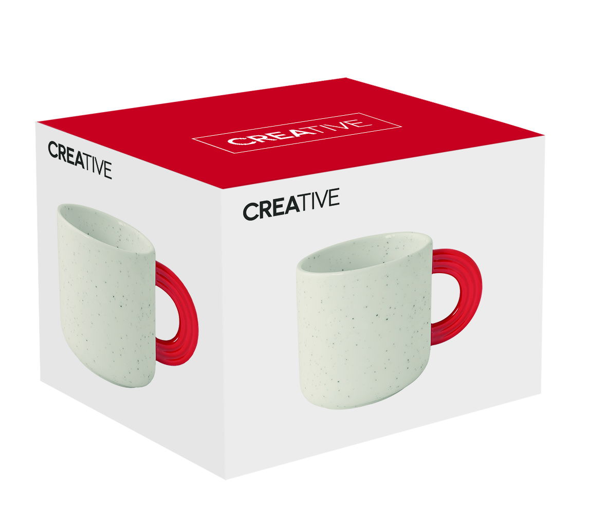 Porcelánový hrníček EASY LIFE CREATIVE 350 ml