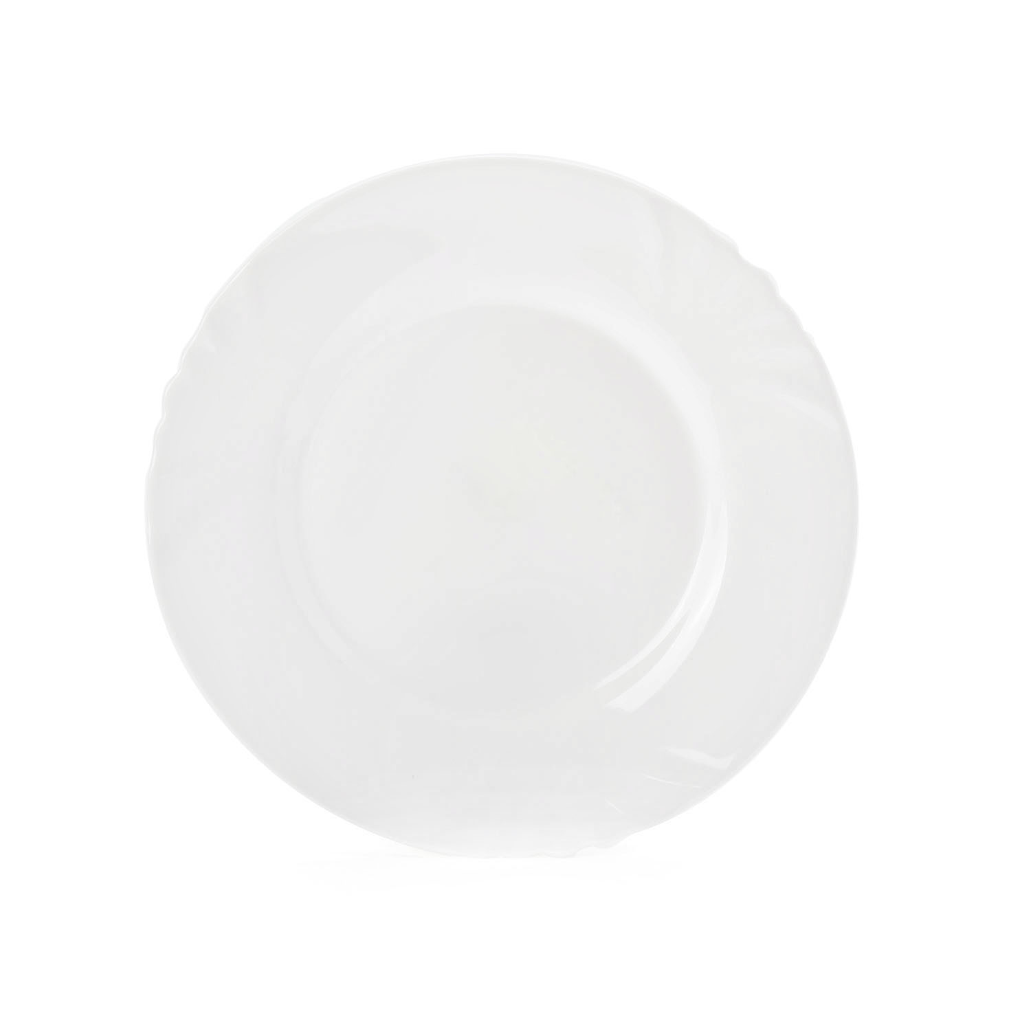 Skleněný dezertní talíř LUMINARC CADIX bílý 19,5 cm