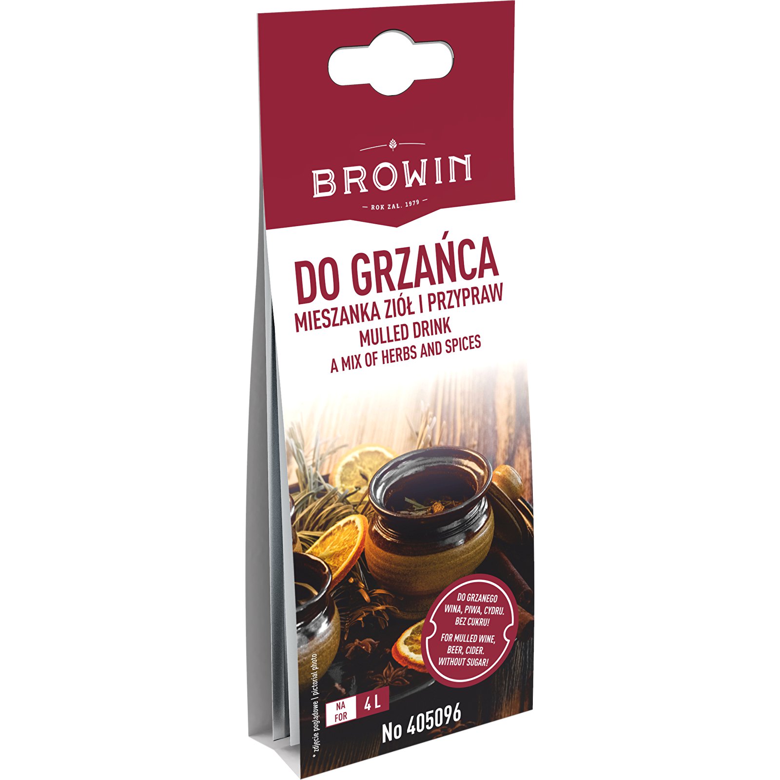 BROWIN Wine - zmes bylín a korenín pre horúce víno