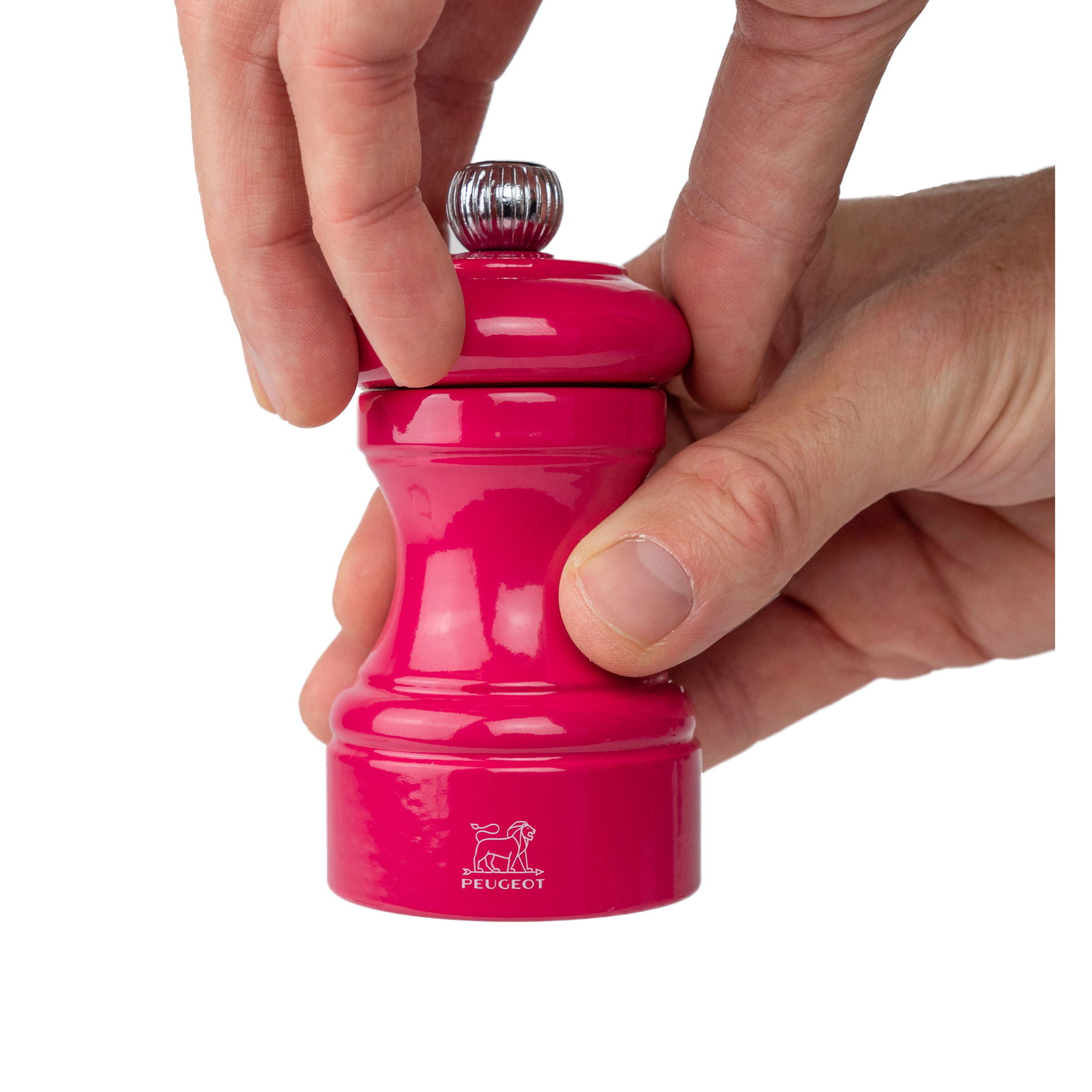 PEUGEOT Bistrama Candy Rose 10 cm růžová - dřevěný ruční mlýnek na sůl