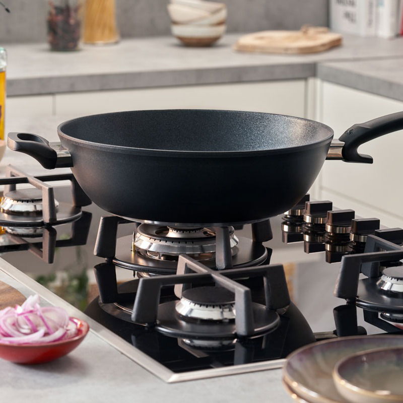 FISSLER Adamant 32 cm - patelnia / wok nieprzywierający