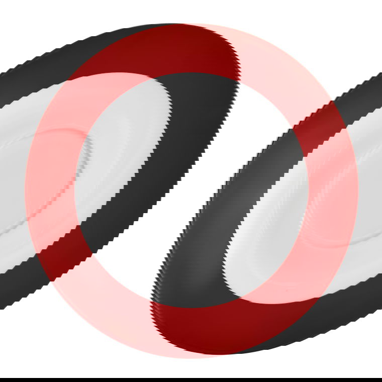 AMBITION Aura Red 15,5 cm - porcelánový talíř / talířek