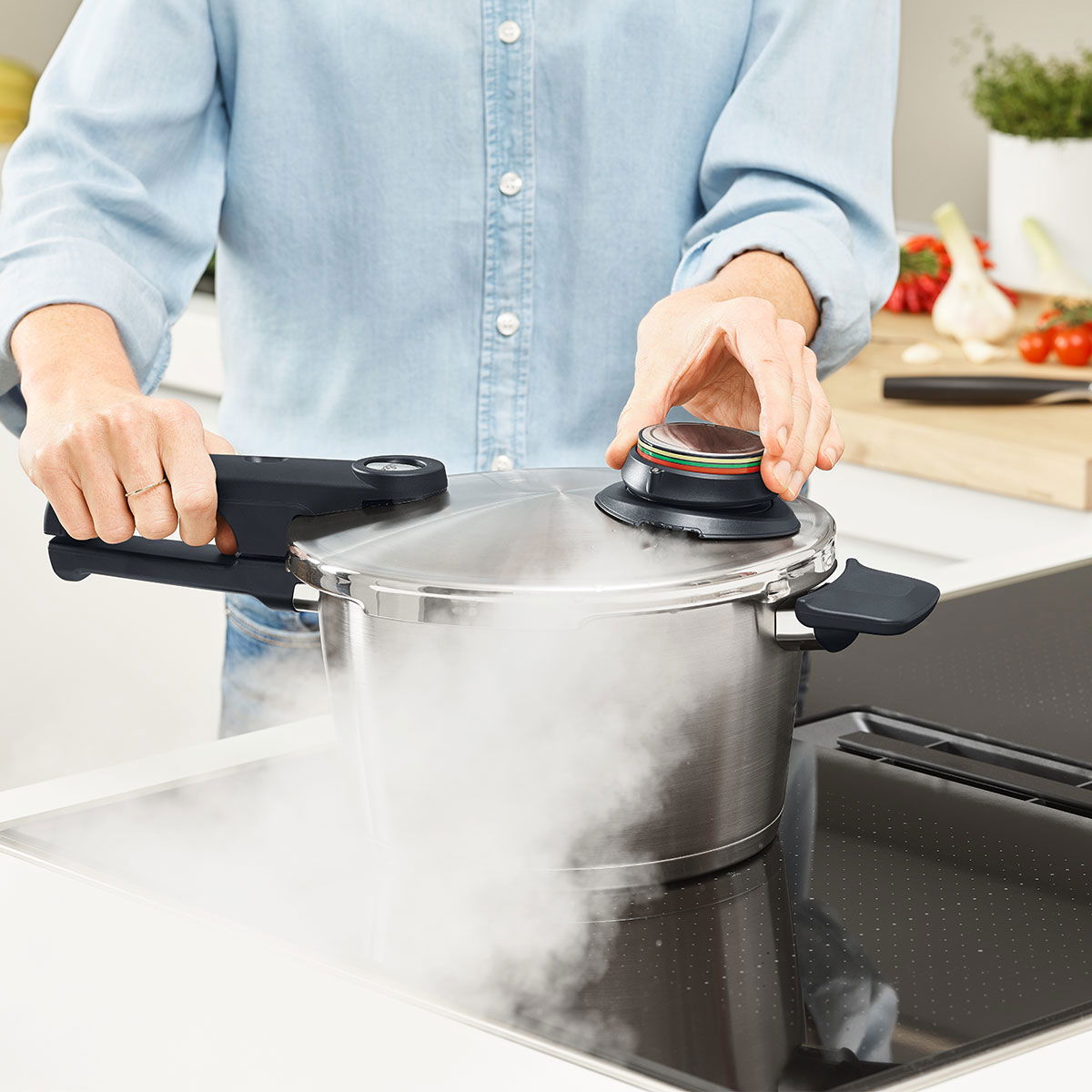 FISSLER Vitavit Premium 1,8 l - tlakový hrnec z nerezové oceli