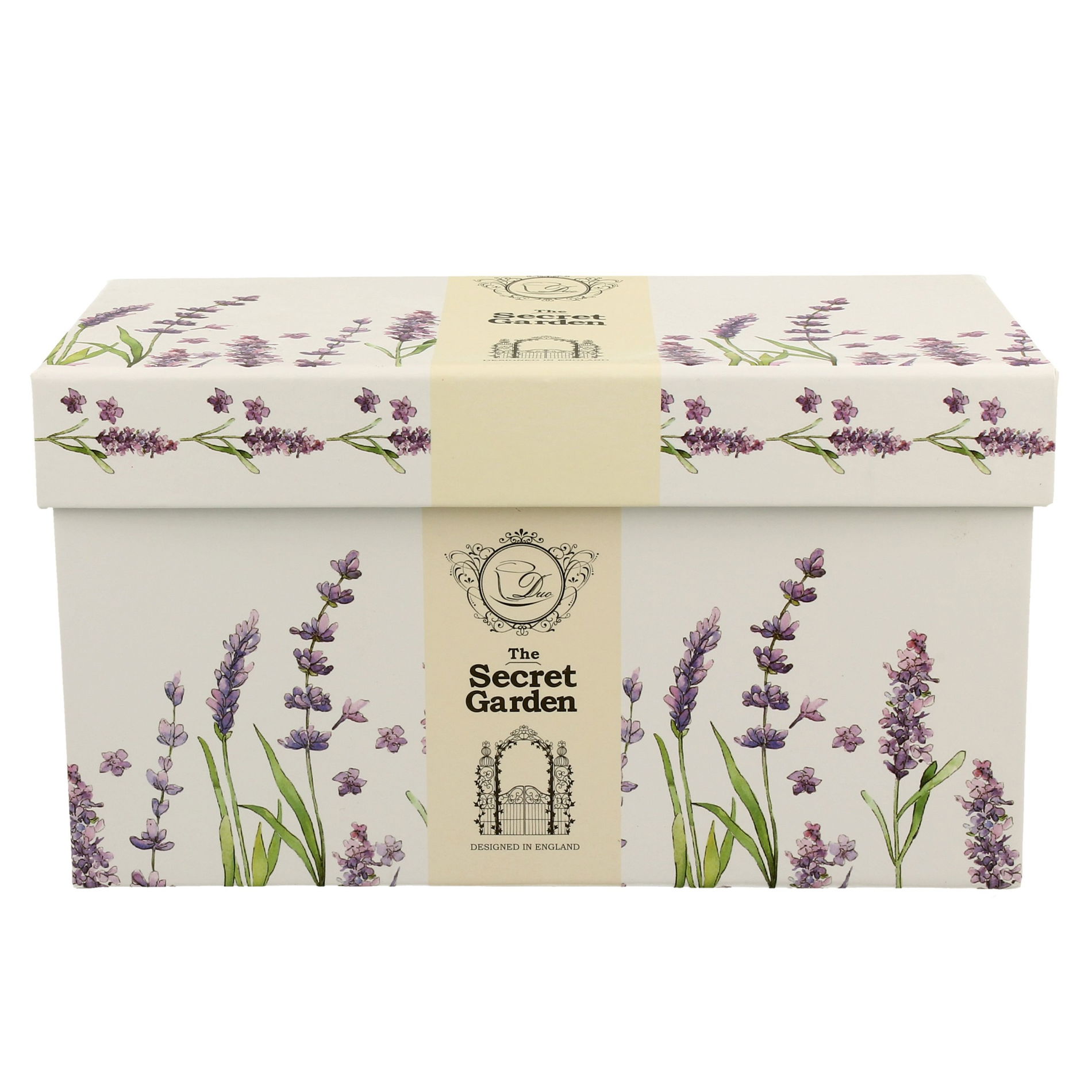 Kubki porcelanowe DUO CLASSIC LAVENDER 380 ml 2 szt.