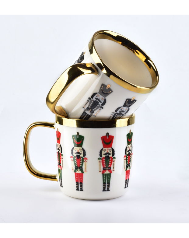 Porcelánový hrnek AFFEK DESIGN SANTA LILA 360 ml