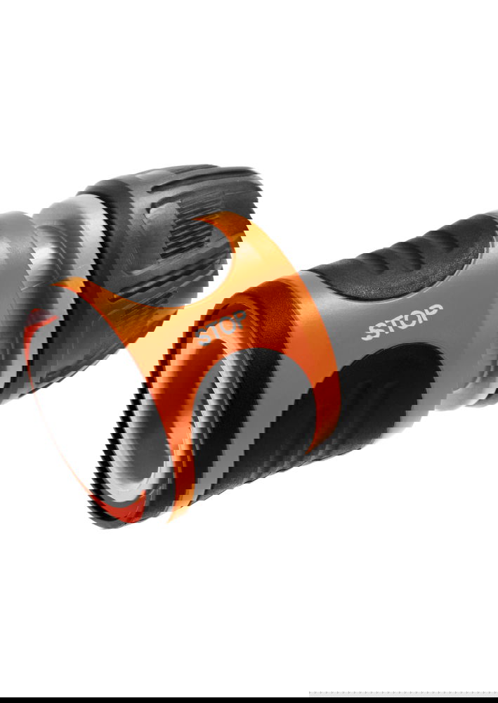 GARDENA Original System Power Grip Aqua Stop 13 mm 1/2 "-15 mm 5/8" šedé - rýchlospojka so zastávkou