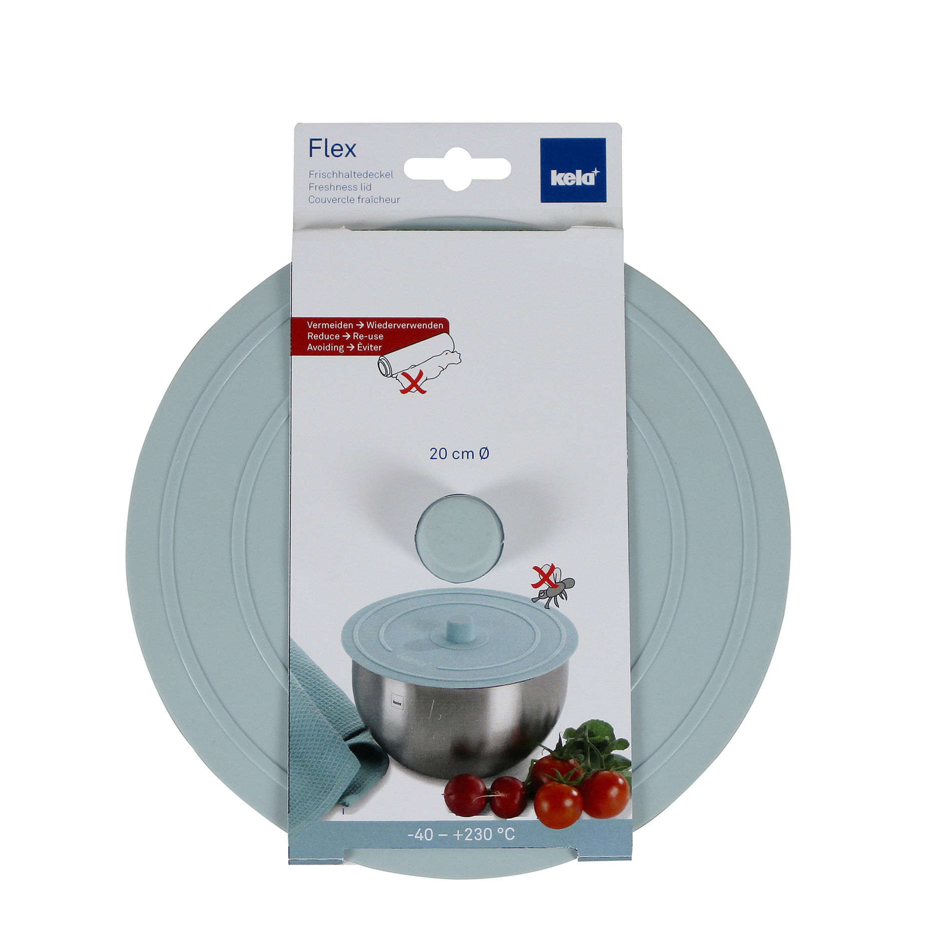 KELA Flex 20 cm - silikonové víko