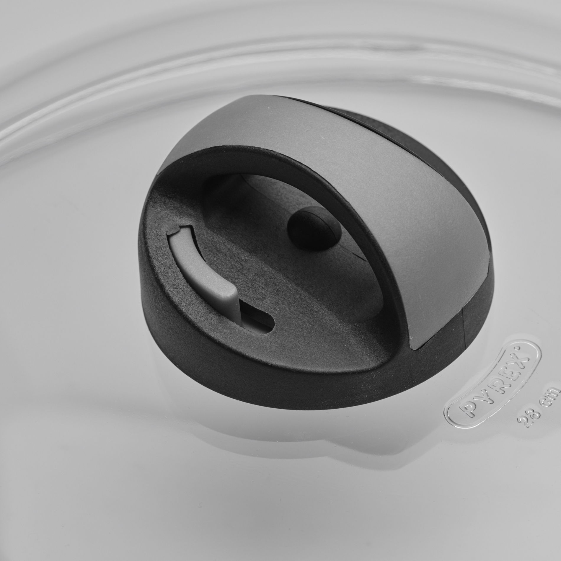 BALLARINI Steam 26 cm - skleněná poklička s ovládáním páry