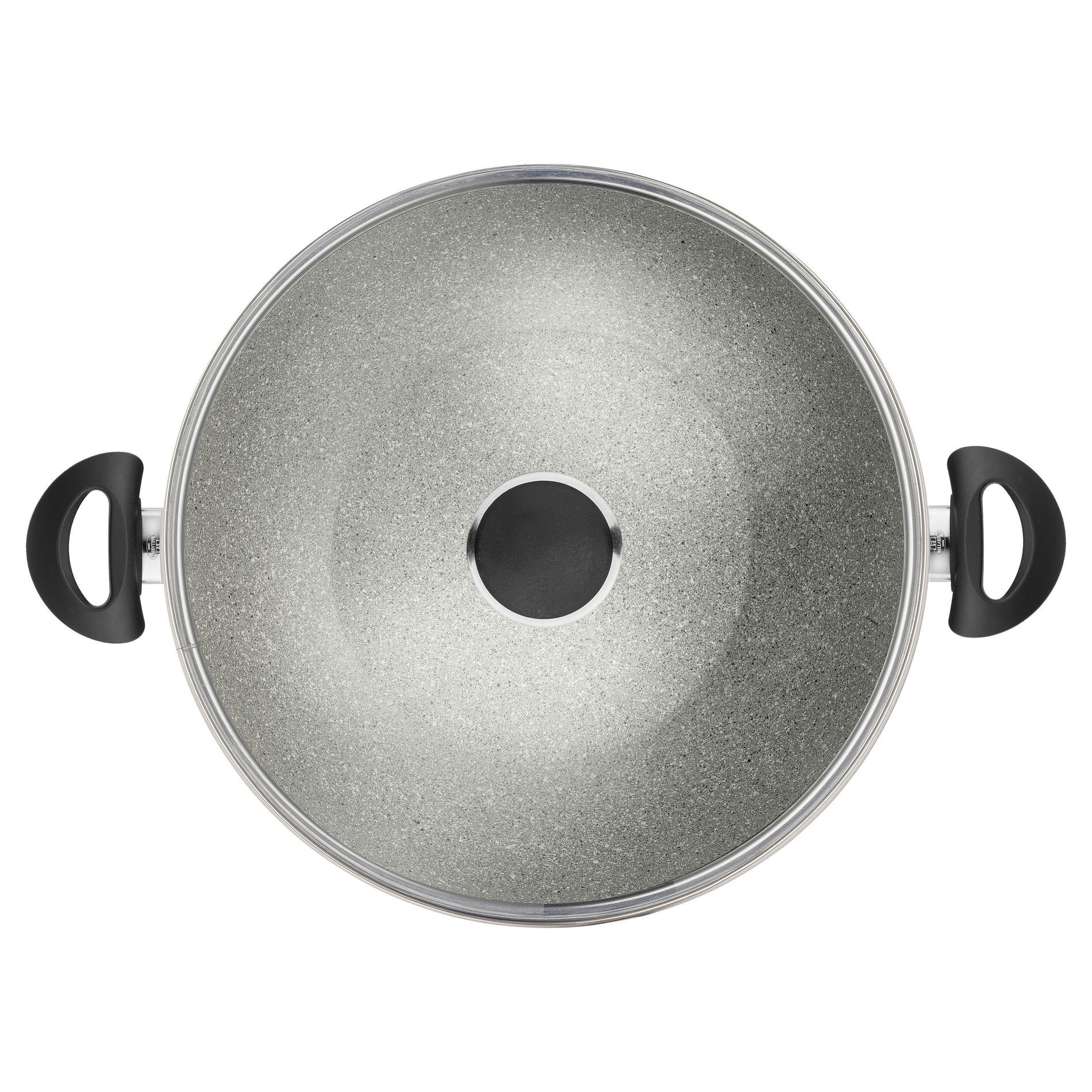 BALLARINI Ferrara 36 cm - nepřilnavá granitová pánev wok s pokličkou