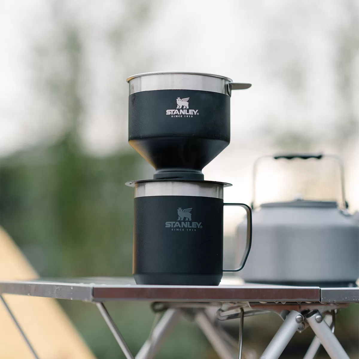 STANLEY Classic black - nerezový dripper / kávový filtr