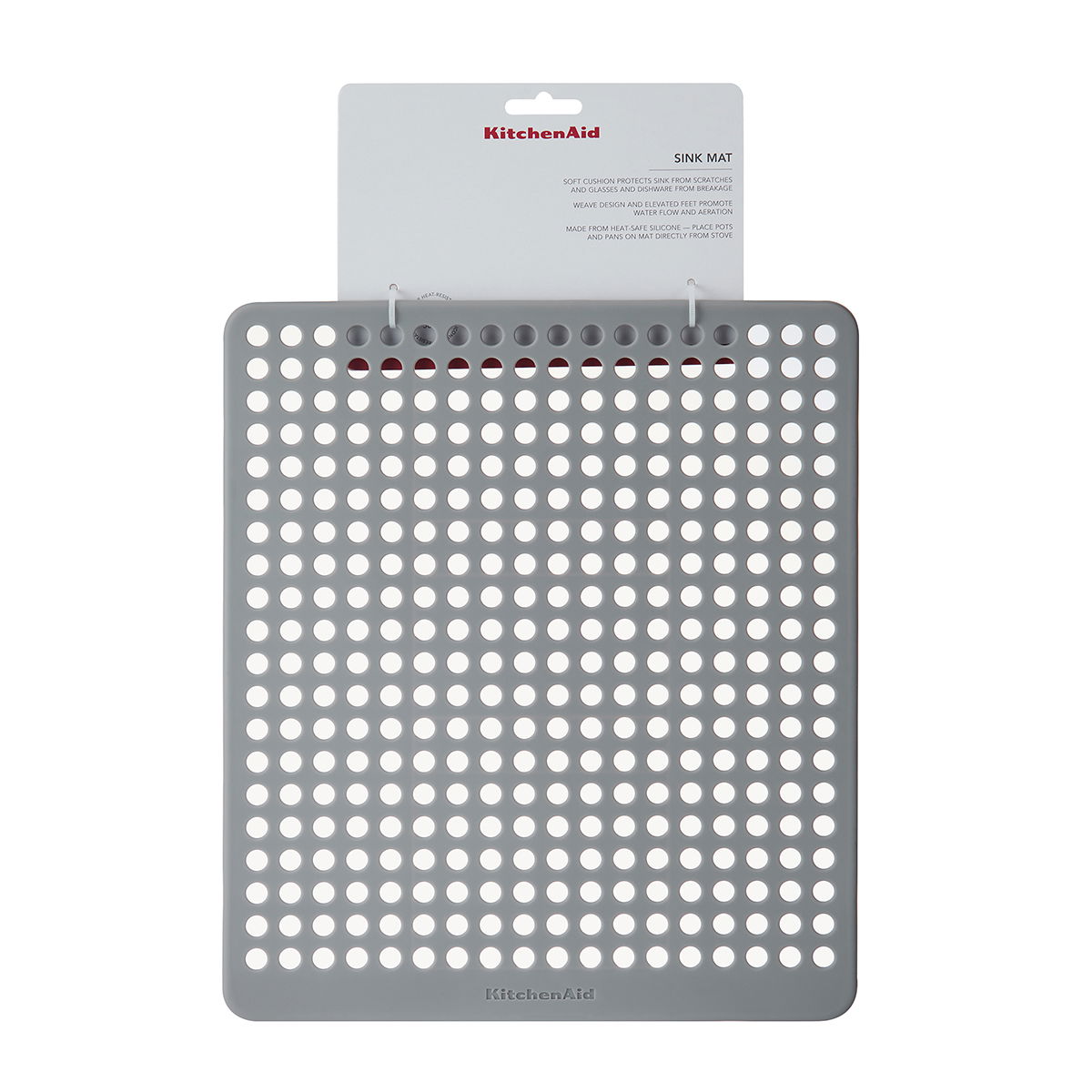 KITCHENAID 34 x 29 cm - mřížka / podložka do dřezu ze silikonu