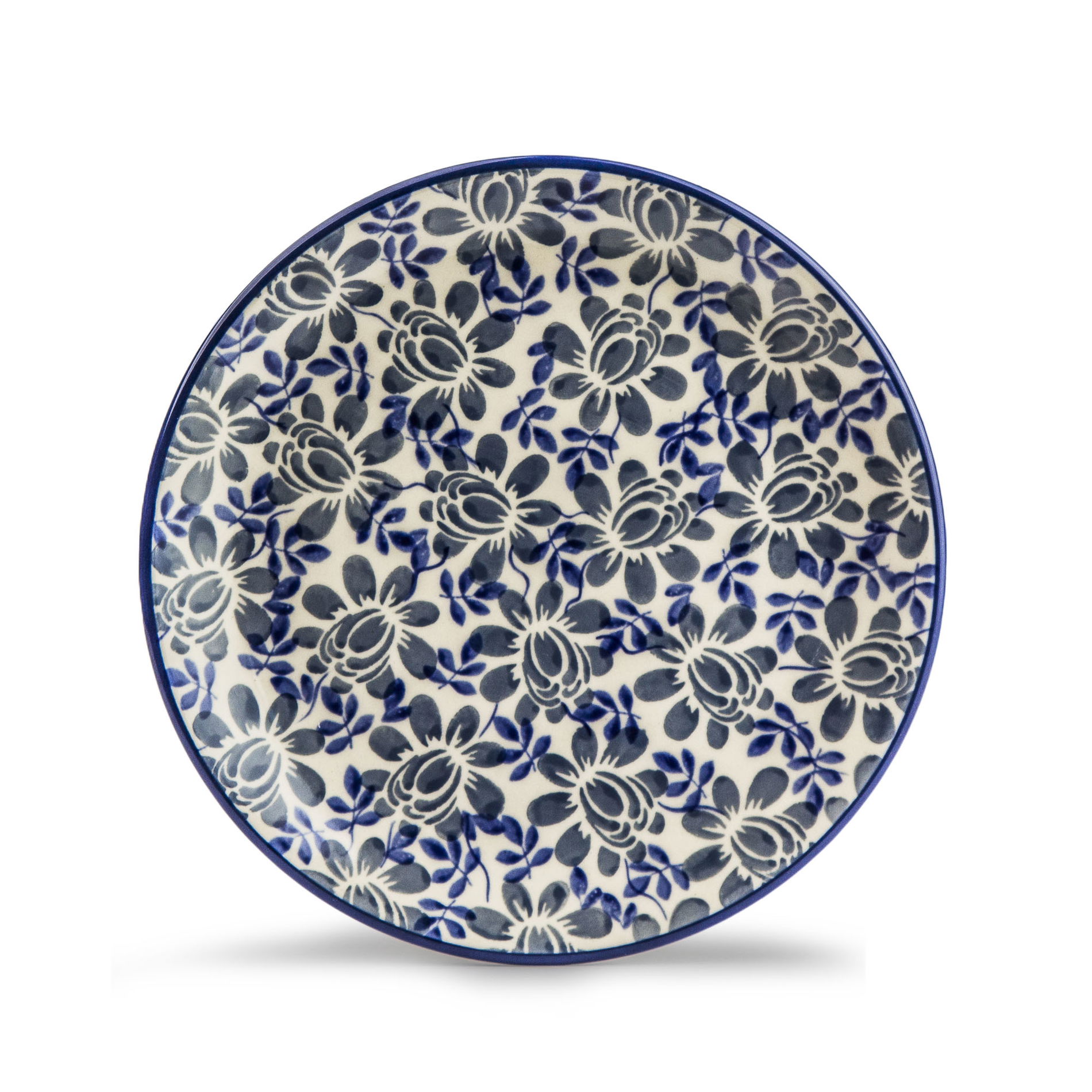 Keramický dezertný tanier Manufaktura Bolesławiec 18 cm - dek. AS53