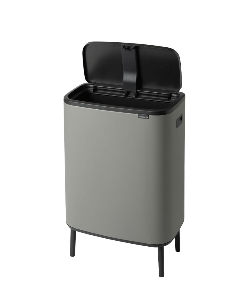 BRABANTIA Touch Bin Bo 60 l šedá - nerezový odpadkový koš
