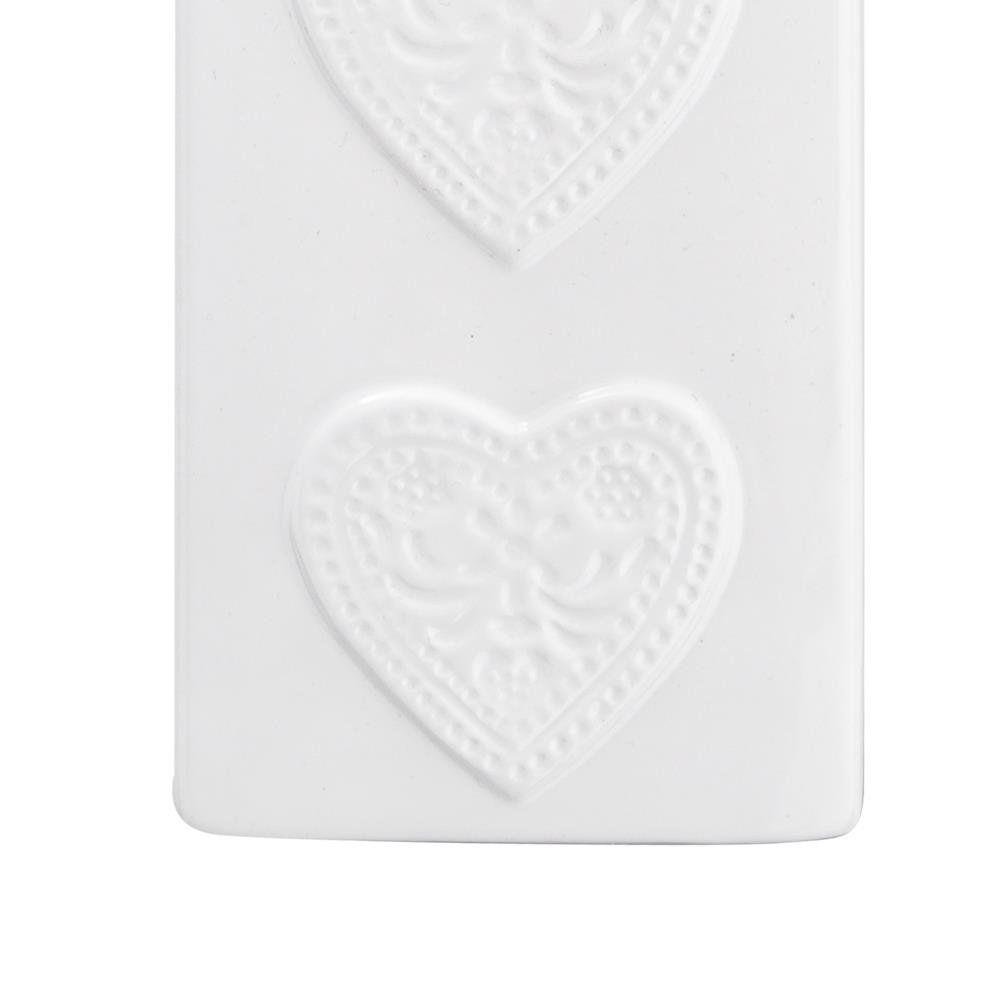 Keramický zvlhčovač vzduchu HEARTS 19 cm