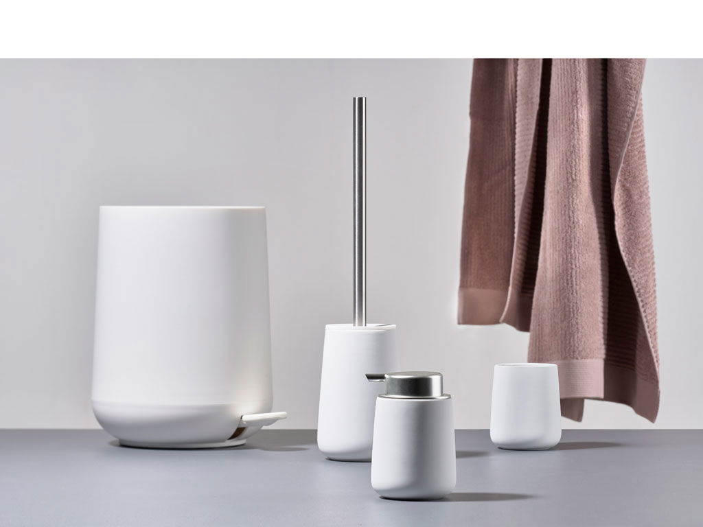 ZONE DENMARK Nova - porcelánový koupelnový hrníček na zubní kartáčky