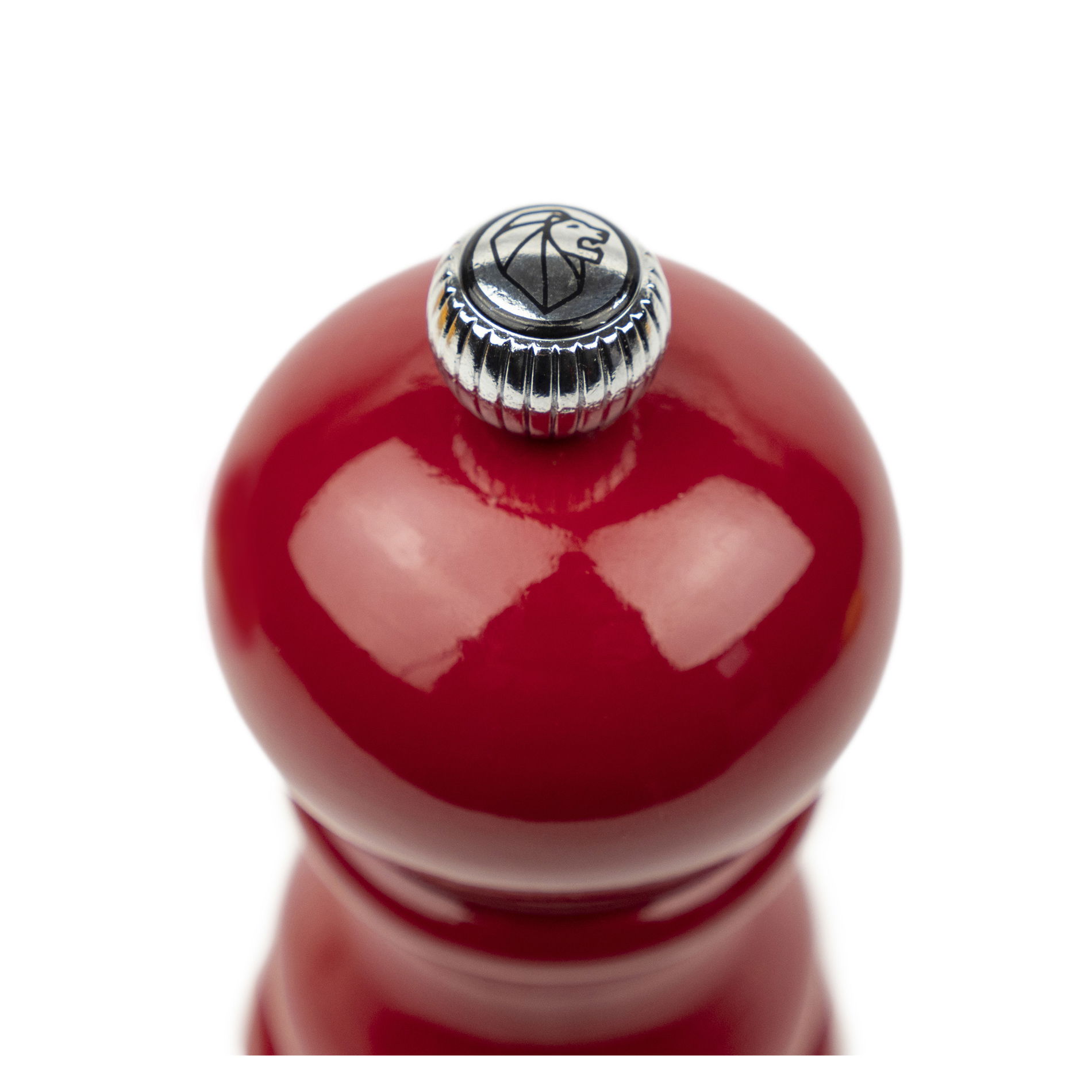 PEUGEOT Paris Lacquer Red Passion 12 cm tmavě červená - dřevěný ruční mlýnek na pepř