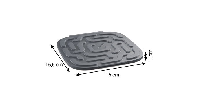 TESCOMA GrandCHEF 16,5 x 16 cm - skládací silikonová chňapka
