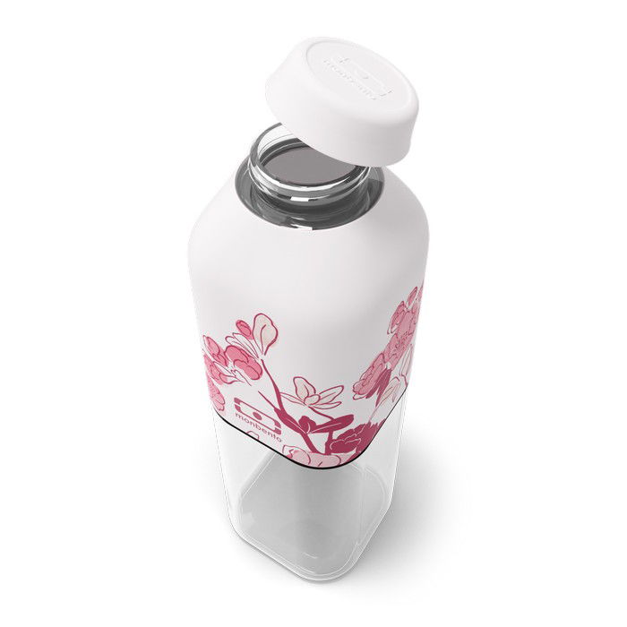 MONBENTO M Positive Graphic Magnolia 0,5 l - tritanová vodná fľaša