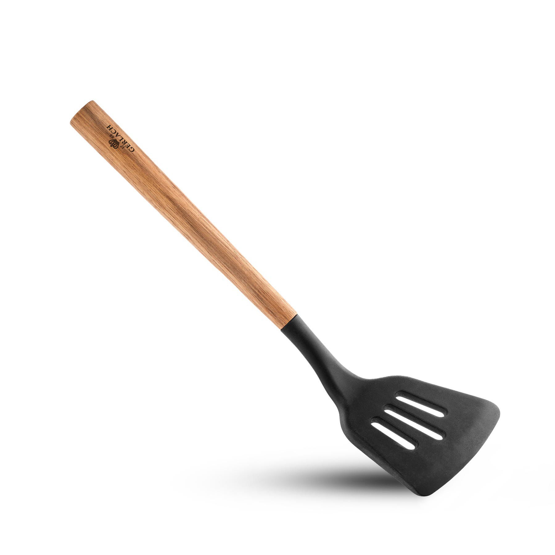 GERLACH Natur 36 cm - silikonová ažurová kuchyňská lžíce
