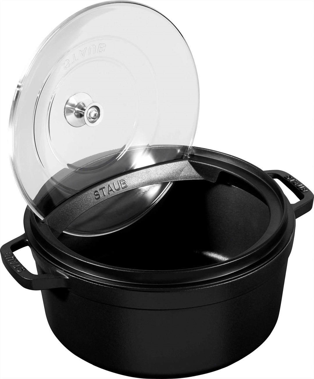 STAUB 26 cm - sklenený veko s okrajom