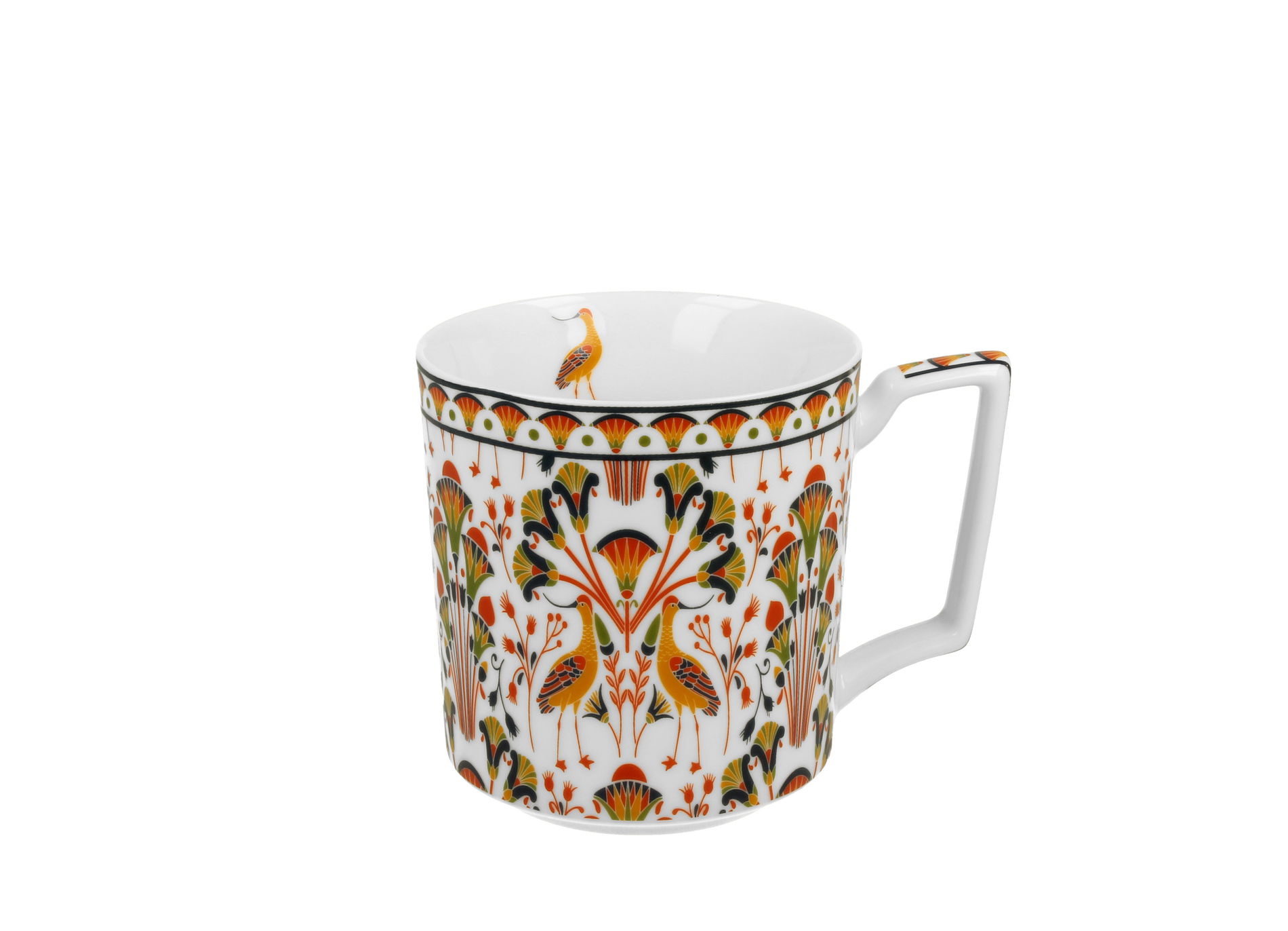 Porcelánový hrnček DUO GEOMETRIC HERON 400 ml