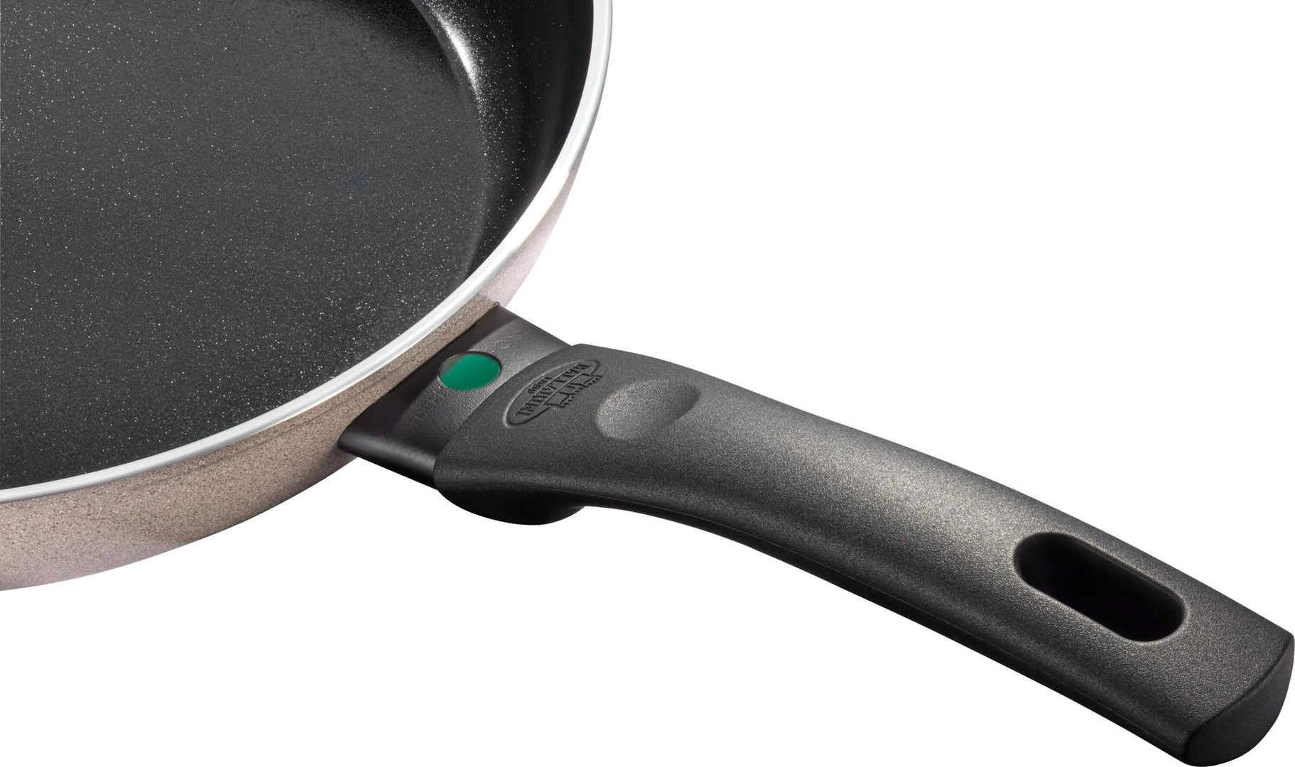 BALLARINI Ledro 28 cm - patelnia głęboka ceramiczna z pokrywką