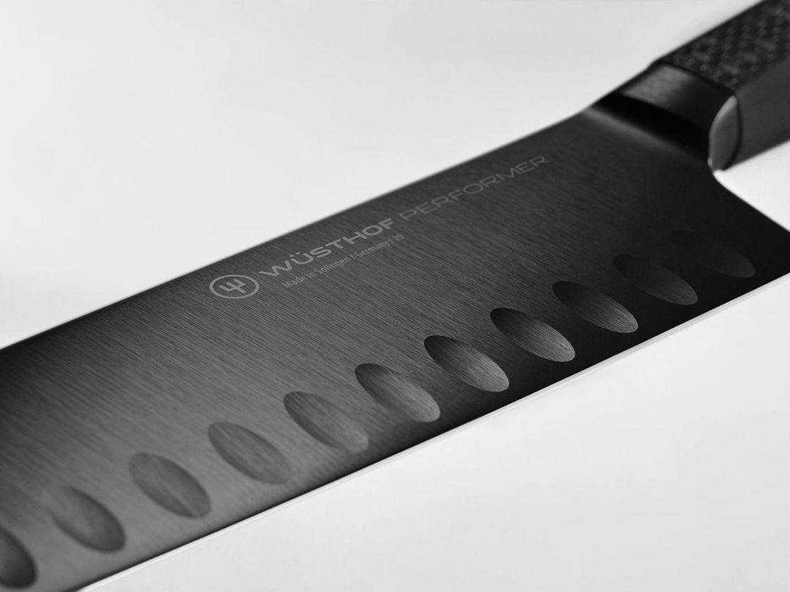 WUSTHOF Performer 17 cm černý - nůž Santoku z nerezové oceli