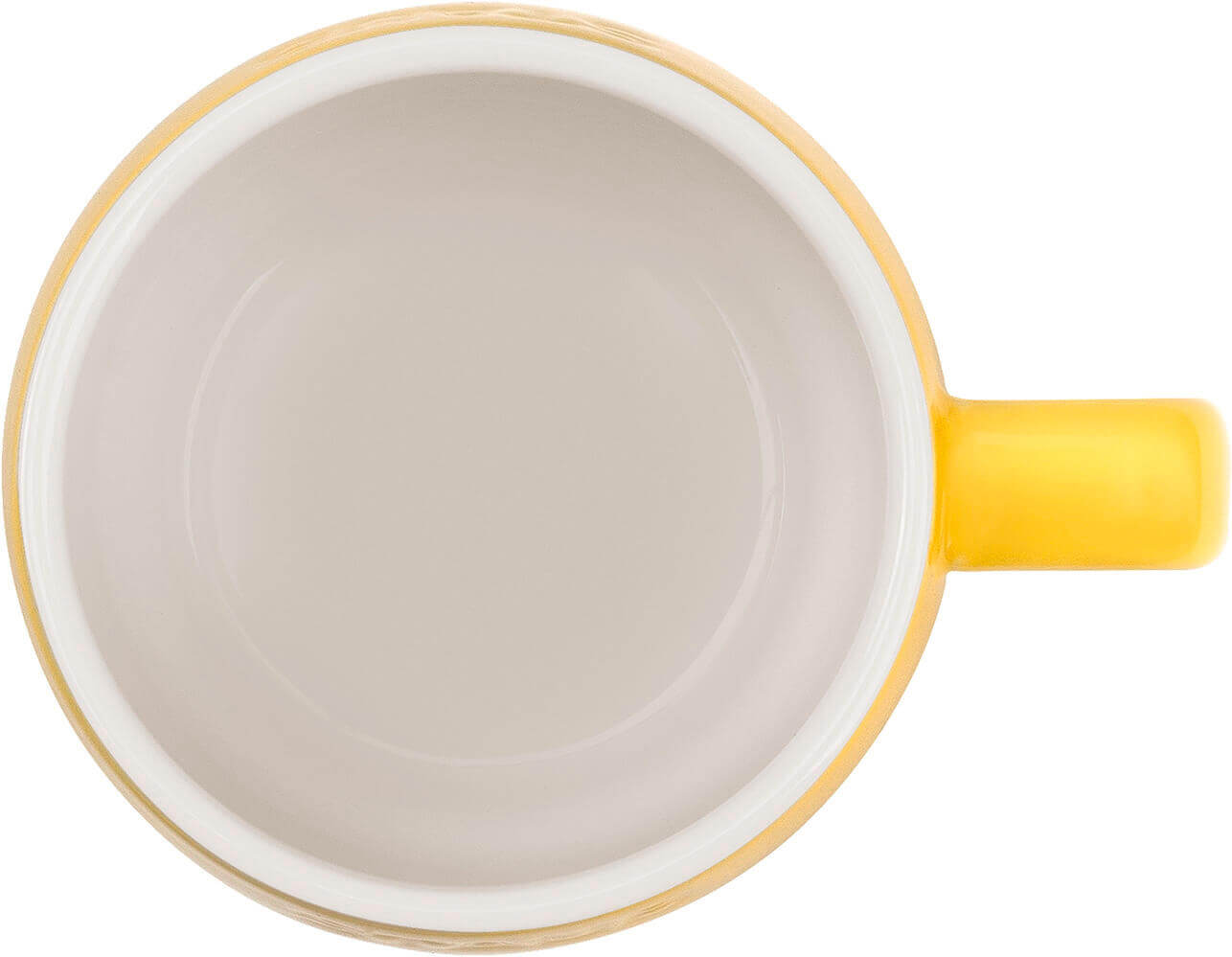 STAUB CERAMIC 475 ml - hrnek z emailované keramiky do myčky a mikrovlnky, žlutý