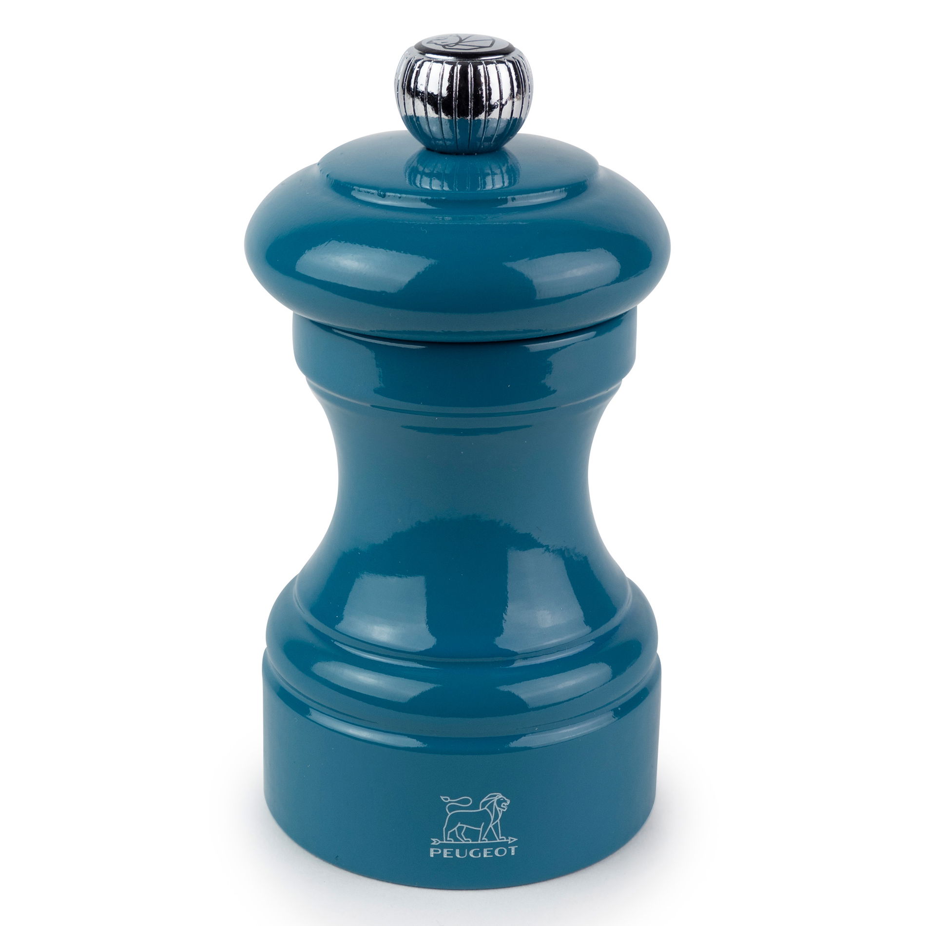 PEUGEOT Bistrorama Pacific Blue 10 cm modrá - dřevěný ruční mlýnek na pepř