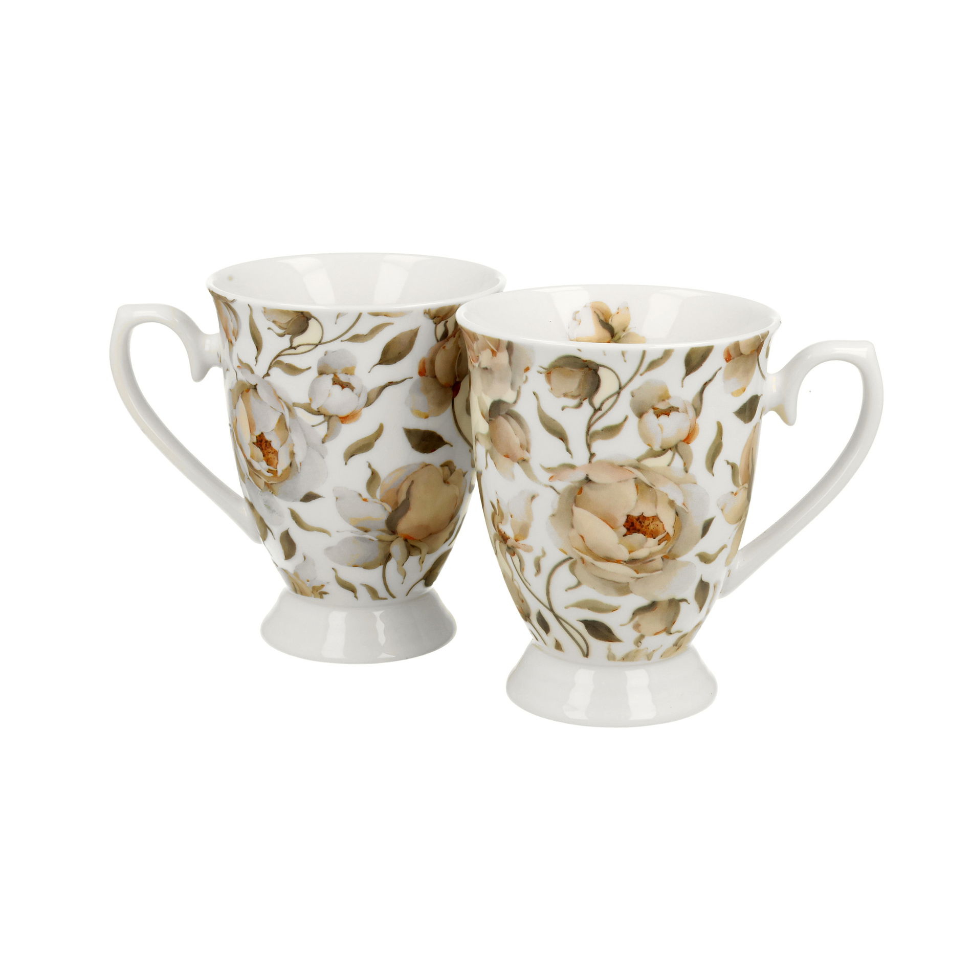 Kubki porcelanowe DUO THE SECRET GARDEN ENGLISH ROSES 300 ml 2 szt.