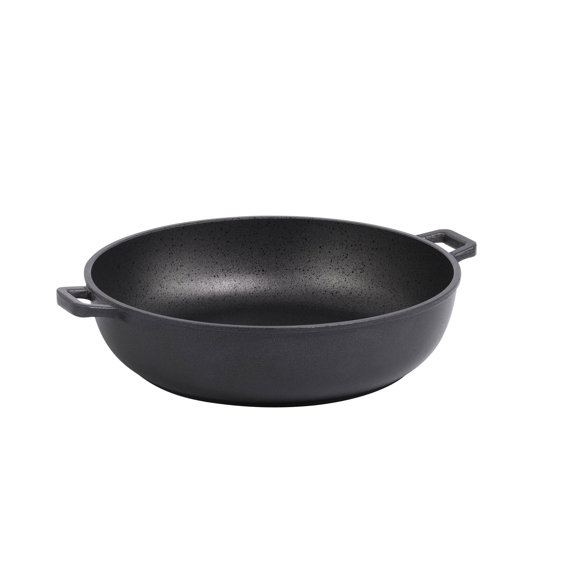 DE BUYER Choc Extreme hluboká s rukojetí 20 cm černá - nepřilnavá pánev