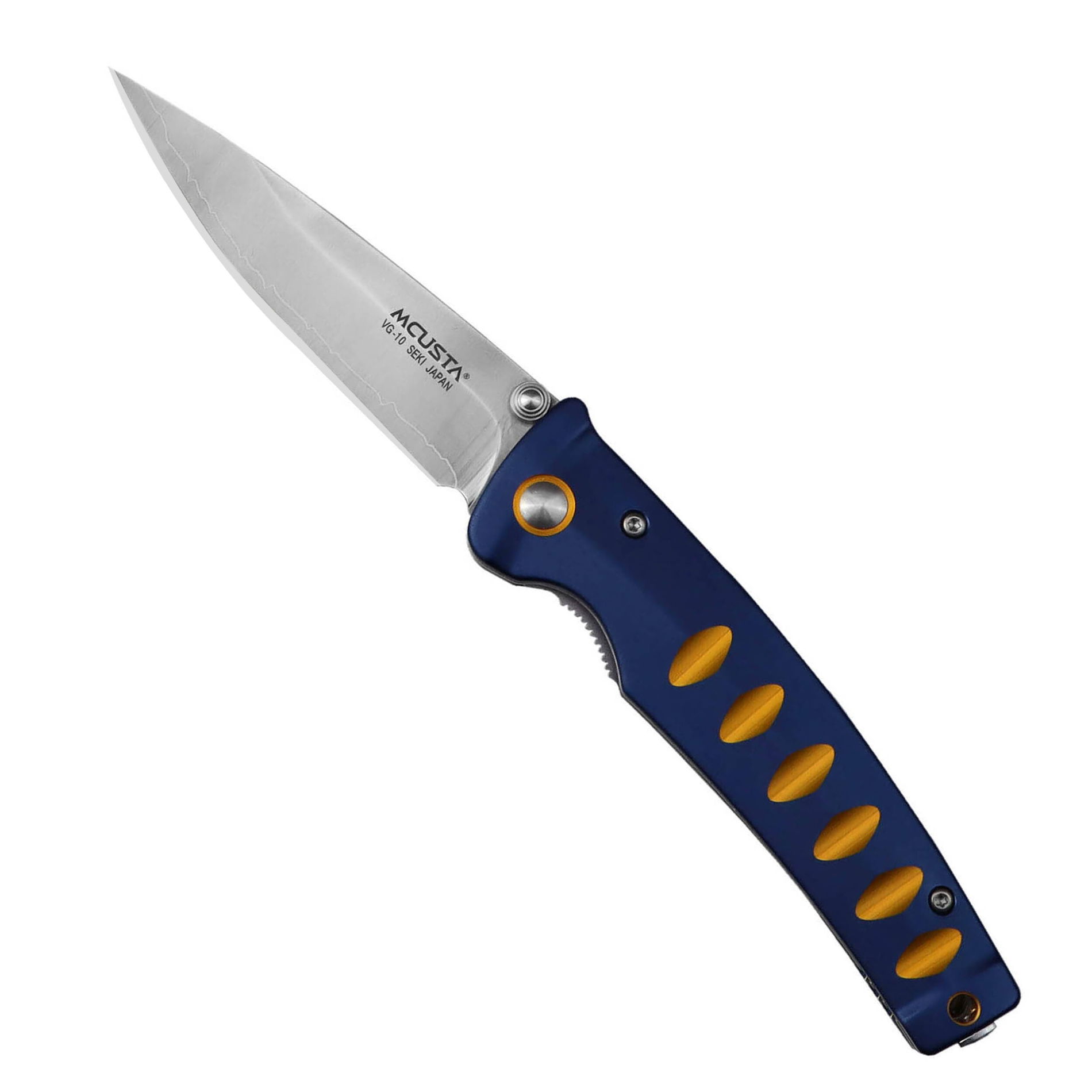 MCUSTA Katana 8,5 cm - japoński nóż survivalowy składany ze stali nierdzewnej