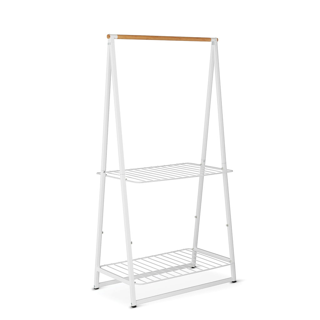 BRABANTIA Linn 99,5 x 190 cm biały - wieszak / suszarka na ubrania ze stali nierdzewnej