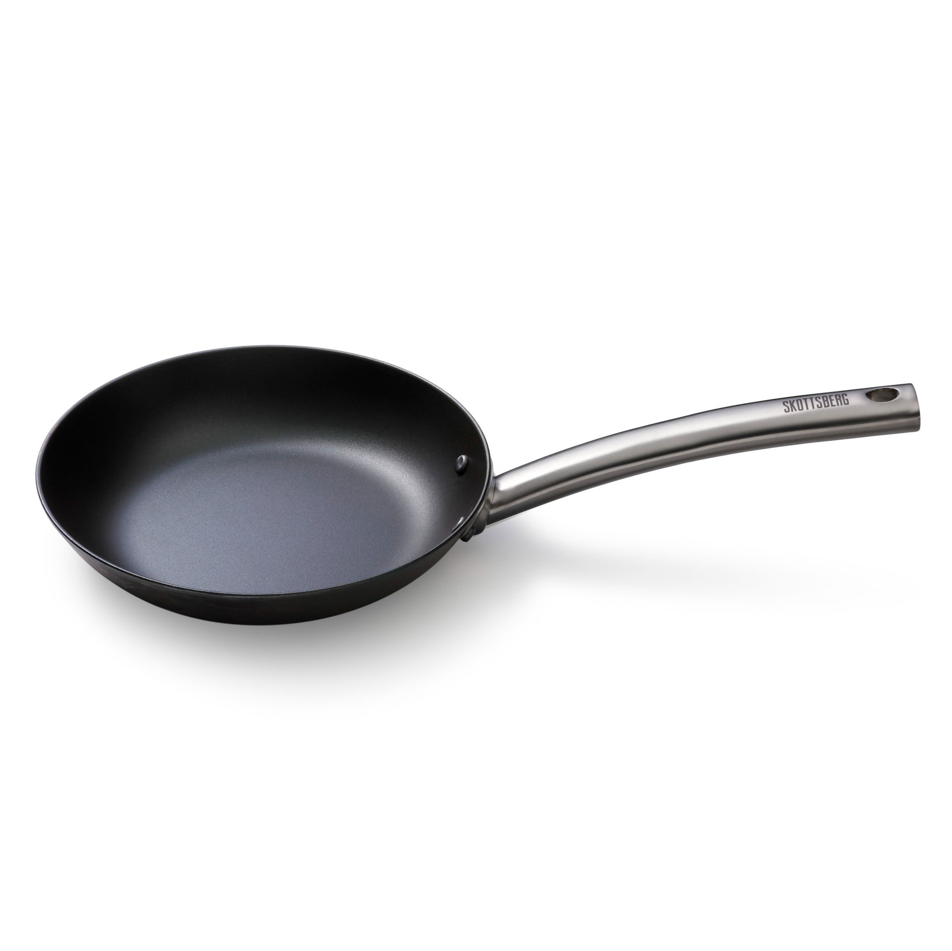 SKOTTSBERG Carbon Steel 2 ks - sada nepřilnavých ocelových pánví z uhlíkové oceli