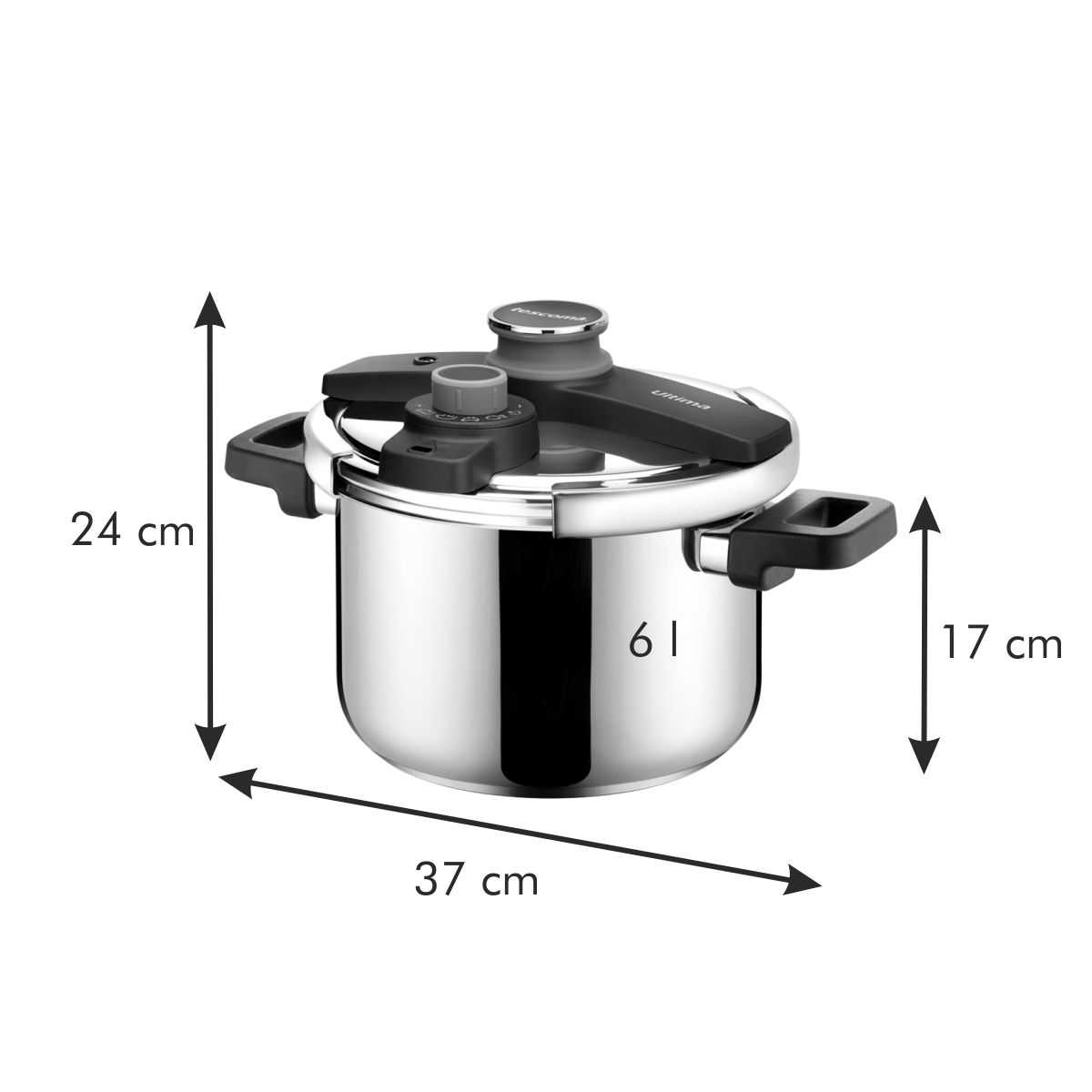 TESCOMA Ultima+ 6 l - tlakový hrnec