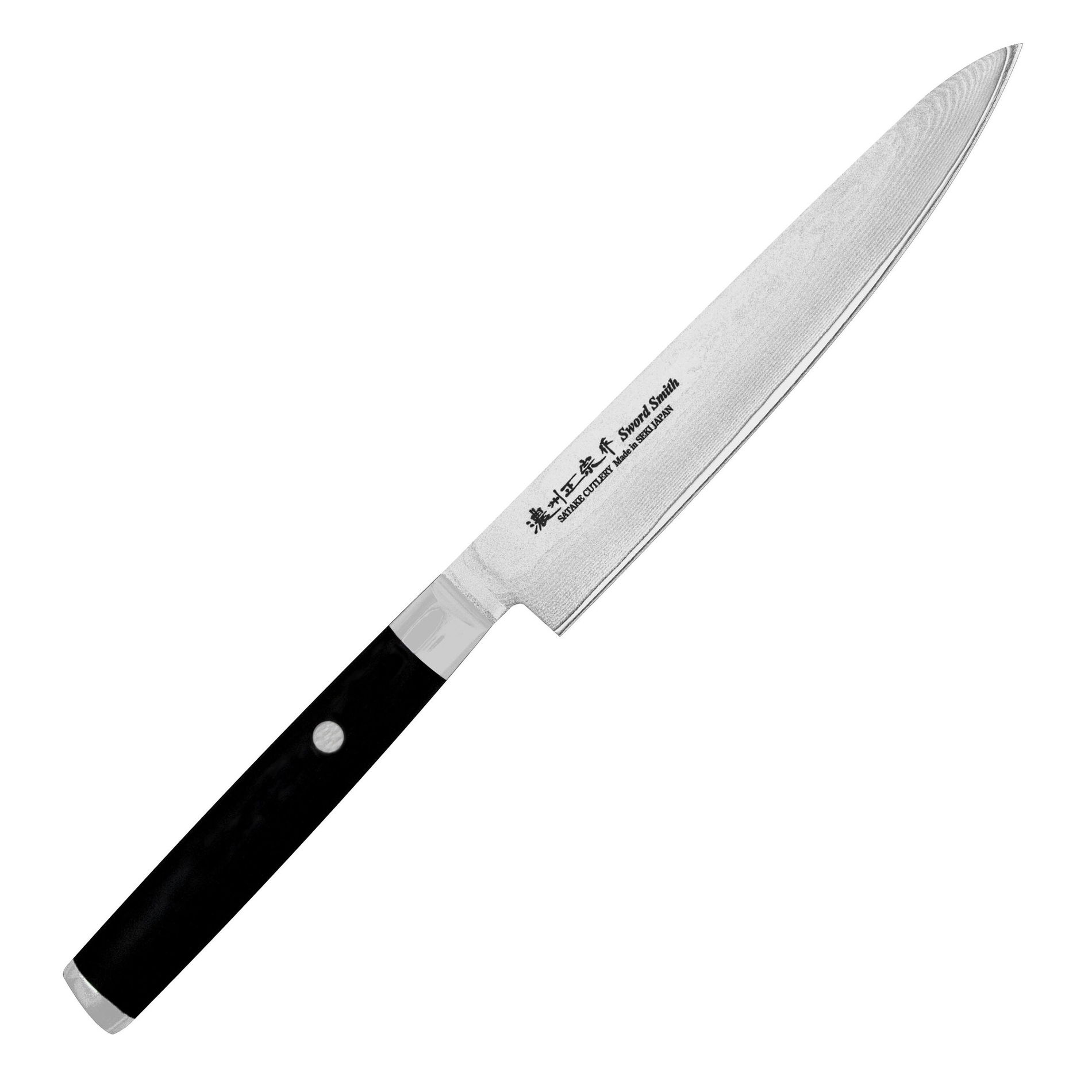 SATAKE Cutlery Mfg Damascus 15 cm - japoński nóż kuchenny ze stali damasceńskiej