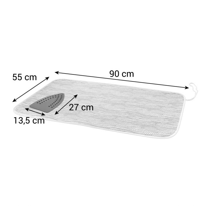 TESCOMA Fancy Home 90 x 55 cm – ochranná, bavlněná podložka na žehlení